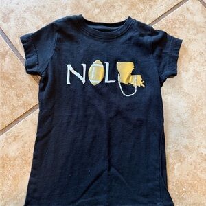 Black and Gold Kids T-Shirt